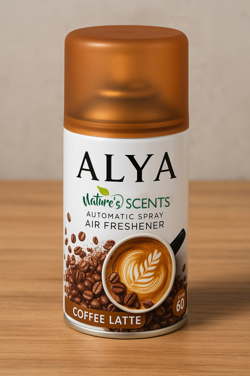 Nature'S Scents Coffee Latte Oda Kokusu Yedek Makine Spreyi 250 Ml