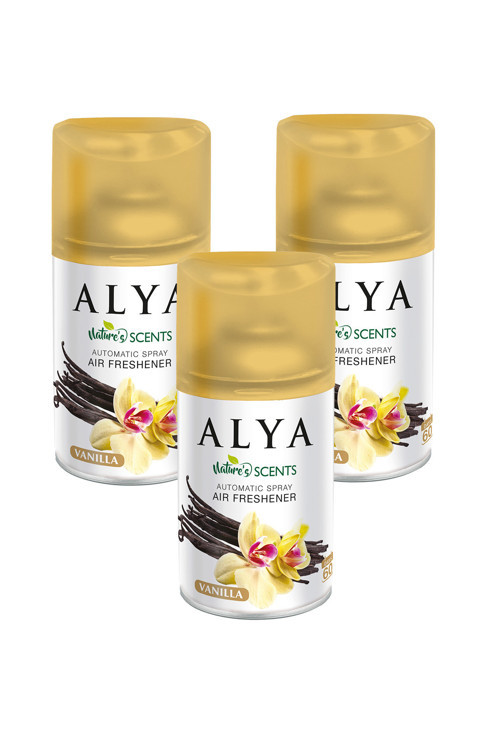 Nature'S Scents Vanilla- Vanilya Oda Kokusu Yedek Makine Spreyi 250 Ml X3 Adet