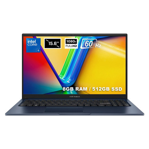 Vivobook 15 X1504VA-BQ5386 Intel Core 5-120U 8GB DDR5 512GB SSD 15.6 inç Full HD 60Hz IPS-level FreeDos Laptop