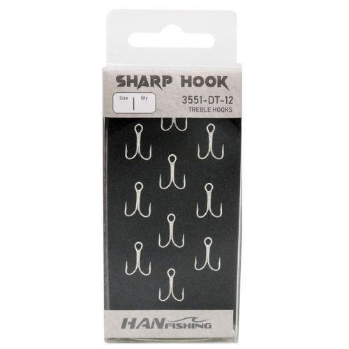 Sharp Hook 3551 10 Adet Üçlü İğne 14 No