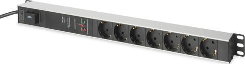 1U Alüminyum PDU/Power Distribution Unit (Elektrik Güç Dağıtım Ünitesi), Kabin Tipi, 16A, 40