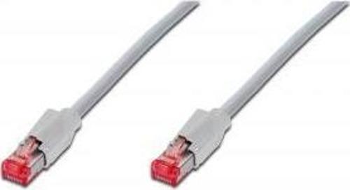 CAT 6A S-FTP/PIMF (Pairs In Metal Foil) Patch Kablosu, 1 metre, LSOH, AWG 27/7, gri renk DRA