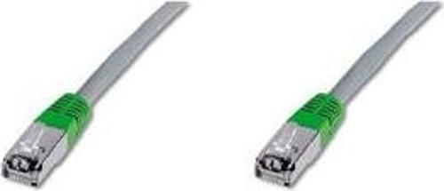 Cat. 5E F-UTP Patch Kablo, Cross, 3 metre, AWG 26, Gri Renk