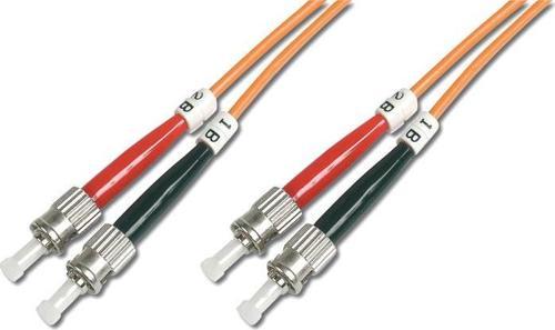 ST-ST Fiber Optik Patch Kablo, 2 metre, Multimode, Duplex, 50/125