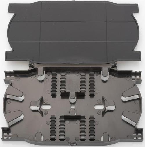 Fiber Optik Ek Kaset, 36 core fiber için,  açılır kapaklı