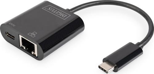 USB Tip C Gigabit Ethernet Adaptörü&lt;br&gt;Giriş: 1 x 10/100/1000 port&lt;br&gt;Çıkış: 1 x
