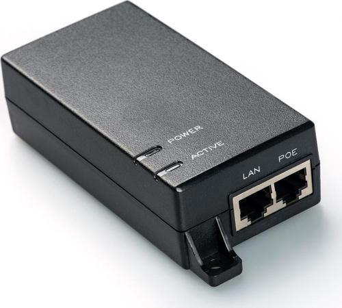 Gigabit PoE Injector, 802.3af 10/100/1000Mbps, Güç Pin&#039;leri: 4/5(+),7/8(-), Çıkış maks.