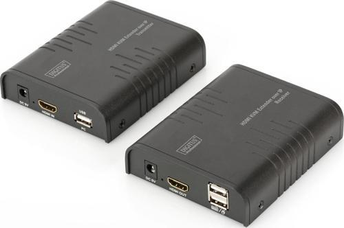 IP HDMI KVM (Keyboard/Video Monitor/Mouse) Sinyal Uzatma Cihazı, Alıcı (Receiver) ve Verici