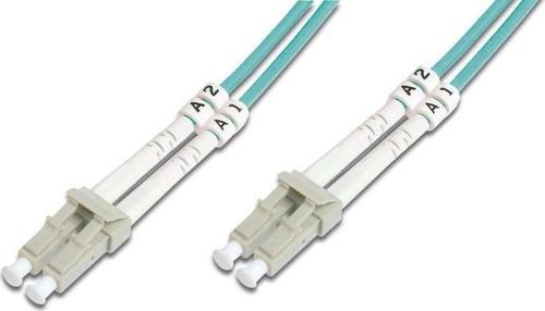 LC-LC Fiber Optik Patch Kablo, 2 metre, Multimode, Duplex, 50/125, OM3