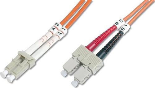 LC-SC Fiber Optik Patch Kablo, 20 metre, Multimode, Duplex, 62.5/125