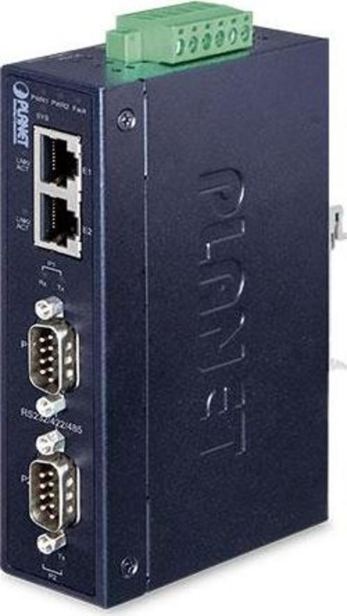 Endüstriyel 2-port RS232/RS422/RS485 Serial Device Server (Industrial 2-Port RS232/RS422/RS485 Seria
