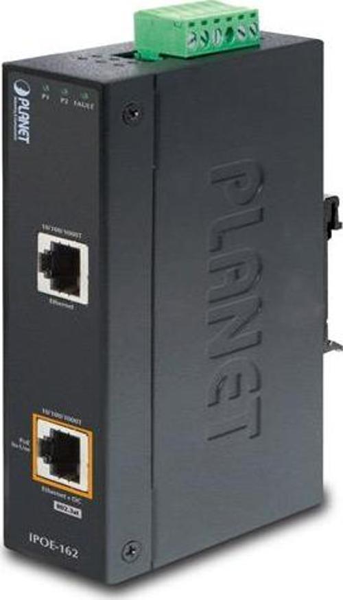 Endüstriyel Tip IEEE 802.3at Gigabit High Power over Ethernet Injector (Mid-Span, 30 Watt)&lt;br&gt;