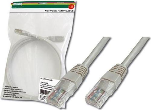Patch Kablo, UTP, CAT. 5E, 1.5 metre, AWG 26/7, Gri Renk, 3P sertifikalı