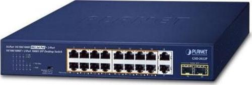 Yönetilemeyen Masaüstü Tip Switch (Unmanaged Desktop Switch)&lt;br&gt;16-Port 10/100/1000T 802.3at/a