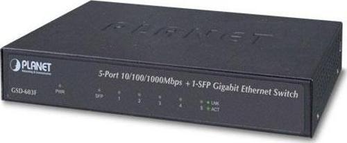 Yönetilemeyen Switch (Unmanaged Switch)&lt;br&gt;5-Port 10/100/1000BASE-T&lt;br&gt;1-Port 1000BASE-X