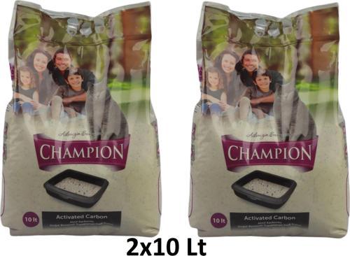 Bentonit Topaklaşan Kedi Kumu  2 X 10 lt Aktif Karbon