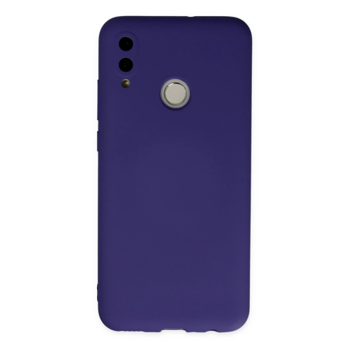 Huawei P Smart 2019 Kılıf Nano İçi Kadife Silikon - Mor