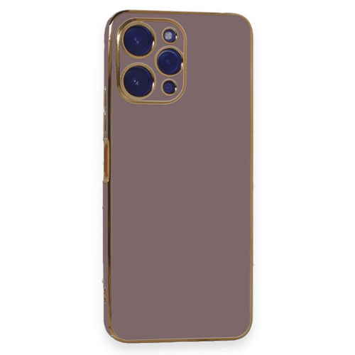 Xiaomi Poco M6 Pro 5g Kılıf Volet Silikon - Mor