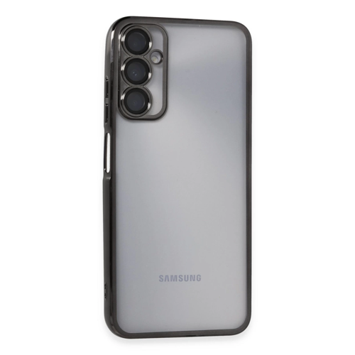 Samsung Galaxy A05s Kılıf Razer Lensli Silikon - Siyah