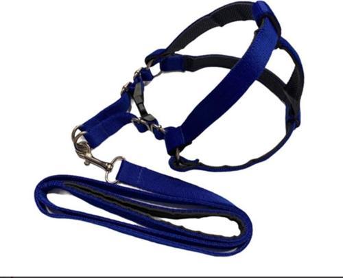 Köpek Yumuşak Doku Destekli Göğüs Tasması Seti Lacivert S Beden 1,5Cm