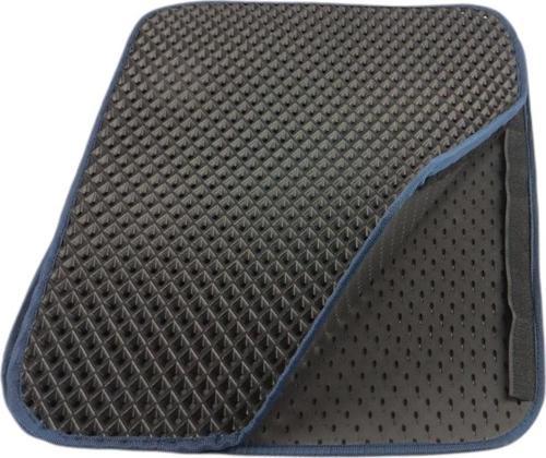 Süper Mat Lüx Tuvalet Önü Paspası 10 Mm - 50*75 Cm Siyah