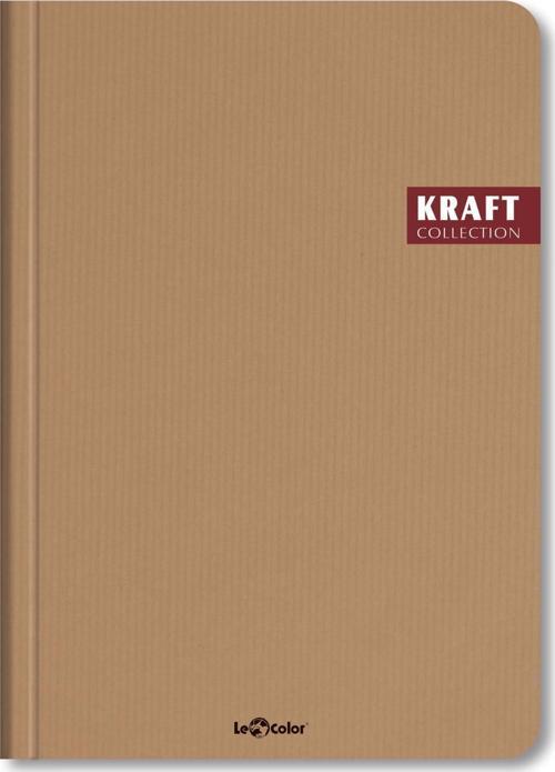 Kraft Ofis Defter Çizgili Kahve