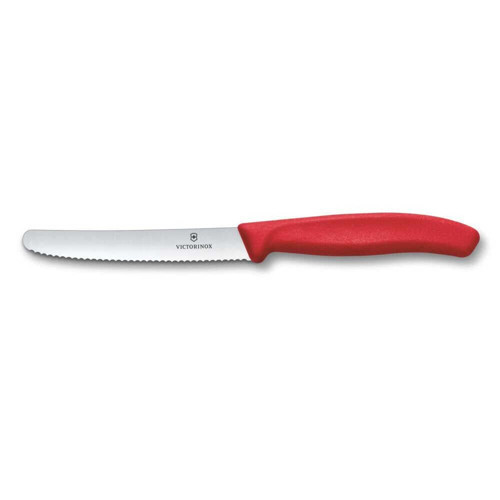 6.7831.C1 Swiss Classic 11cm Tırtıklı Domates Bıçağı, Kırmızı
