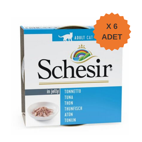 Jelly Ton Balığı Jöle İçinde Yetişkin Kedi Konservesi 85Gr X 6 Adet