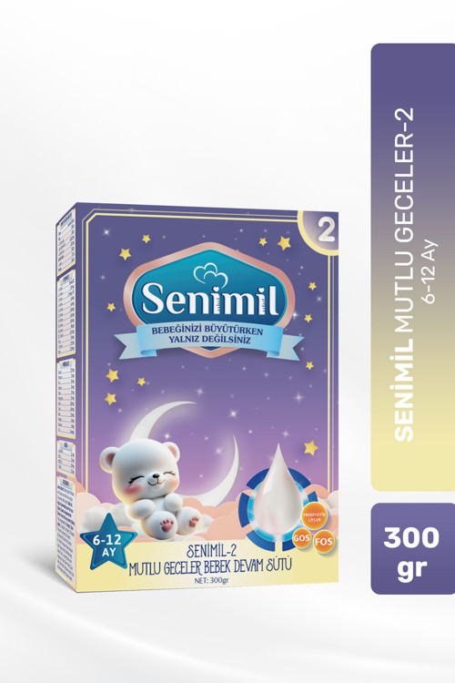 2 MUTLU GECELER BEBEK DEVAM SÜTÜ 300 GR (6-12 AY)