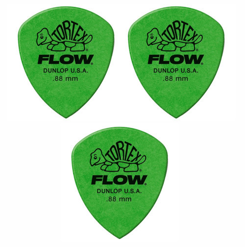 558P.88 Gitar Pena (0.88 mm) 3 Adet Tortex Flow