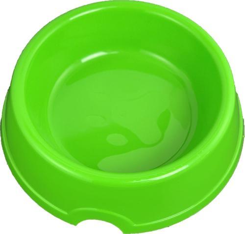 Patili Plastik Kedi-Köpek Mama ve Su Kabı 400 ML Yeşil