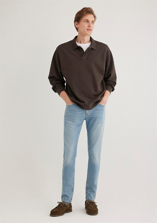 Mavı M0042486407 James Lt Used Classıc Denım Erkek Skınny Denım Pantolon