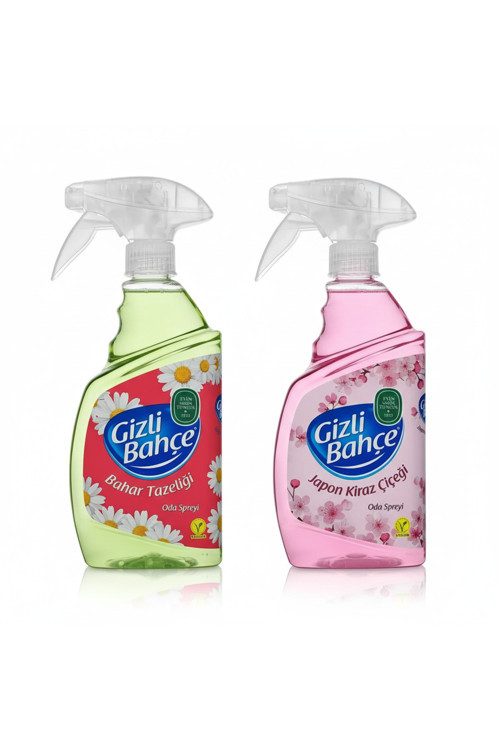 Gizli Bahçe Oda Kokusu Bahar Tazeliği Ve Japon Kiraz Çiçeği 500 ml 2 adet
