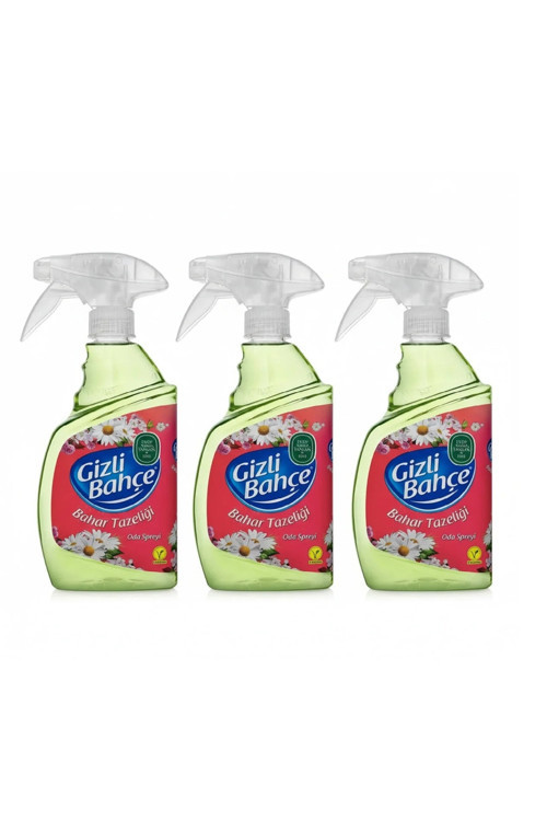 Gizli Bahçe Oda Spreyi Bahar Tazeliği 3 X 500 Ml