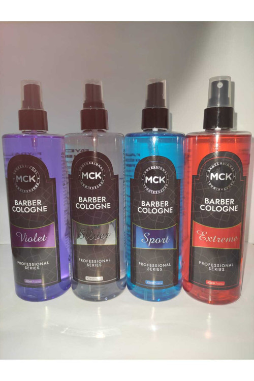 BARBER KOLONYA (Parfümlü) 4 ÇEŞİT (SILVER-SPORT-VİOLET-EXTREME) 400ML