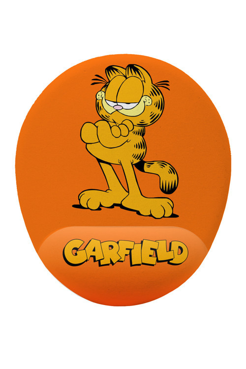 Garfield Tasarım Bilek DestekliKaymaz Buruşmaz Kırılmaz Mouse Pad