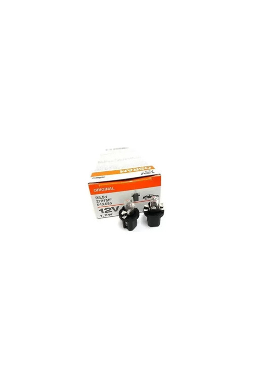 10 Adet 12v T5 1.2w Dipsiz Gösterge Ampulü Duylu 2721mf