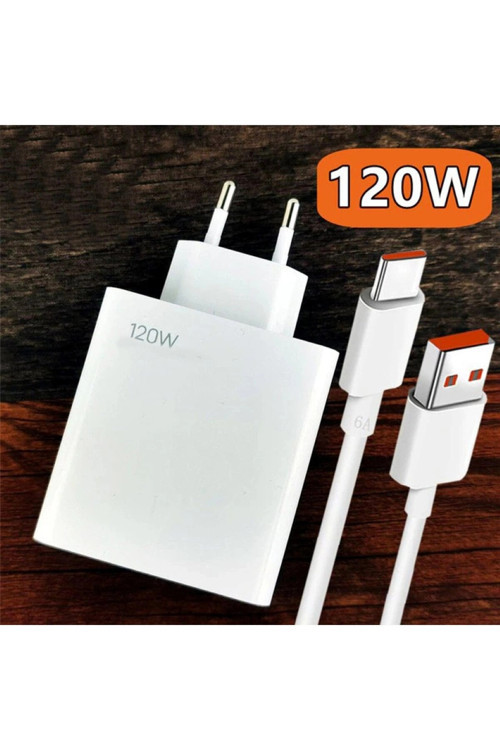 Note 13 Pro Plus 13t Pro 120W Turbo Şarj Cihazı Aleti 120W 6A Kablo MDY-13S-EE
