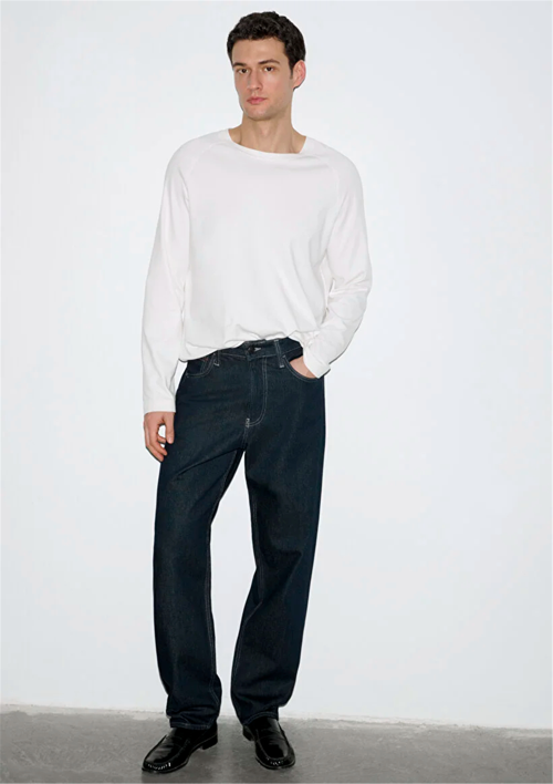 Mavı M0010289-91350 Toronto Rınse Street Erkek Baggy Denım Pantolon