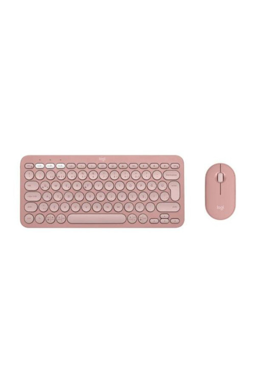 Pebble Keys 2 K380s Bluetooth Klavye+Logitech M350s Pebble 2 Kablosuz Sessiz Mouse
