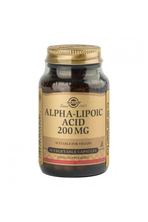 Alpha Lipoic Acid 200 mg 50 Kapsül