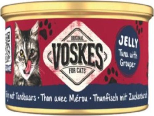 VOSKES TON BALIĞI ve ORFOZ KEDİ KONSERVESİ 85GR