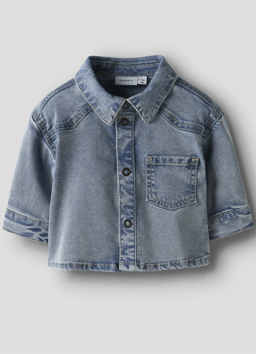 Gömlek Mavi Denim