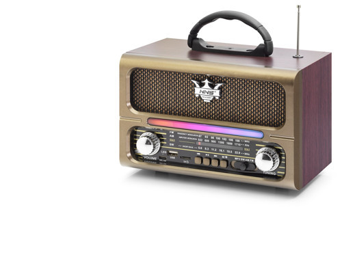 Bluetooth Nostaljik Hoparlör Fm 23 X 12.4 X 16.3 Cm NS8188BT
