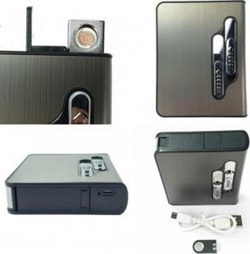 Kişiye Özel SİGARA KUTUSU USB ŞARJLI ÇAKMAK