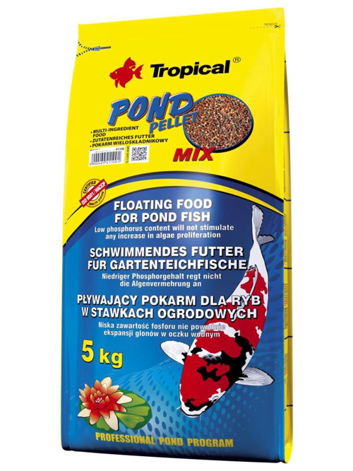 Pond Pellet Mix Size S 500 gr (Açık) Japon ve Koi Havuz Balık Yemi Skt: 10/2028