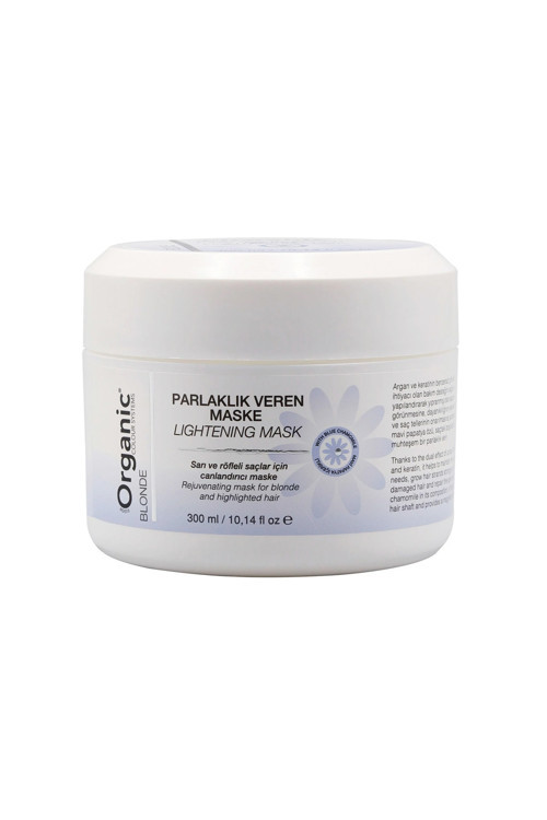 Blonde Parlaklık Veren Maske Lightening Maske 300 ML