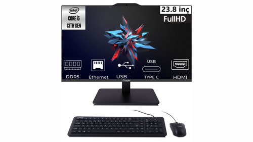 Nirvana i5-13420H A80.1342-BV00X-V-S-K047 128GB 2TB UHD Graphics W11Pro 23.8" Full HD All in One PC
