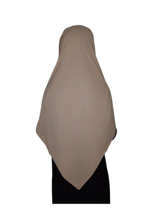 Medine Ipegi Büyük Boy Esarp 110X110 Tas Rengi
