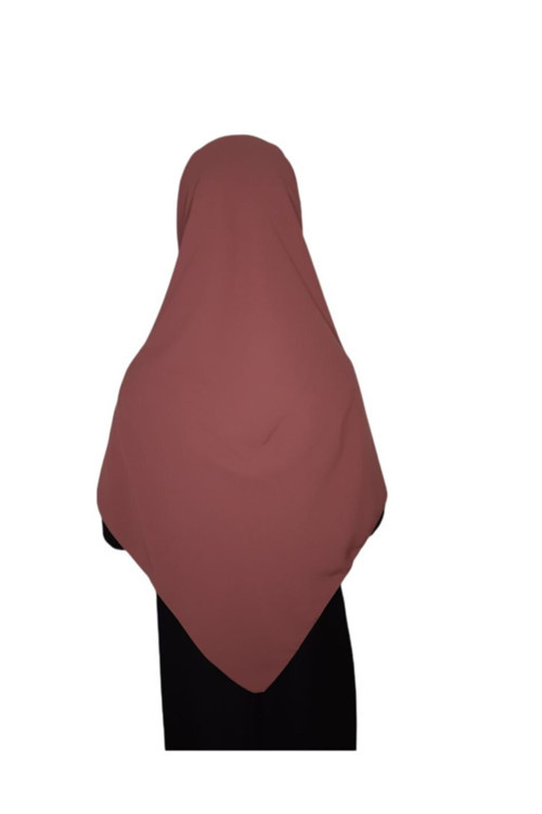 Medine Ipegi Büyük Boy Esarp 110X110 Vişne